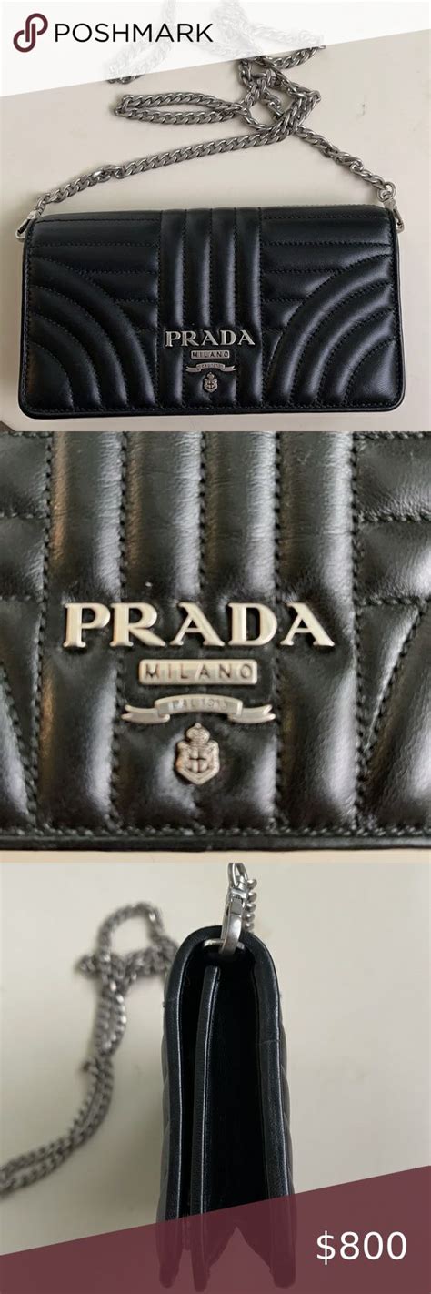 prada diagramme mini impunture quilted leather crossbody wallet bag|PRADA Diagramme Mini Impunture Quilted Leather Crossbody .